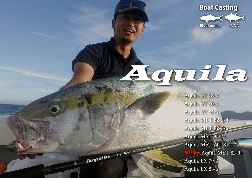 リップルフィッシャー Aquila アクイラ MST711-8+ ボート キャスティング オフショアロッド