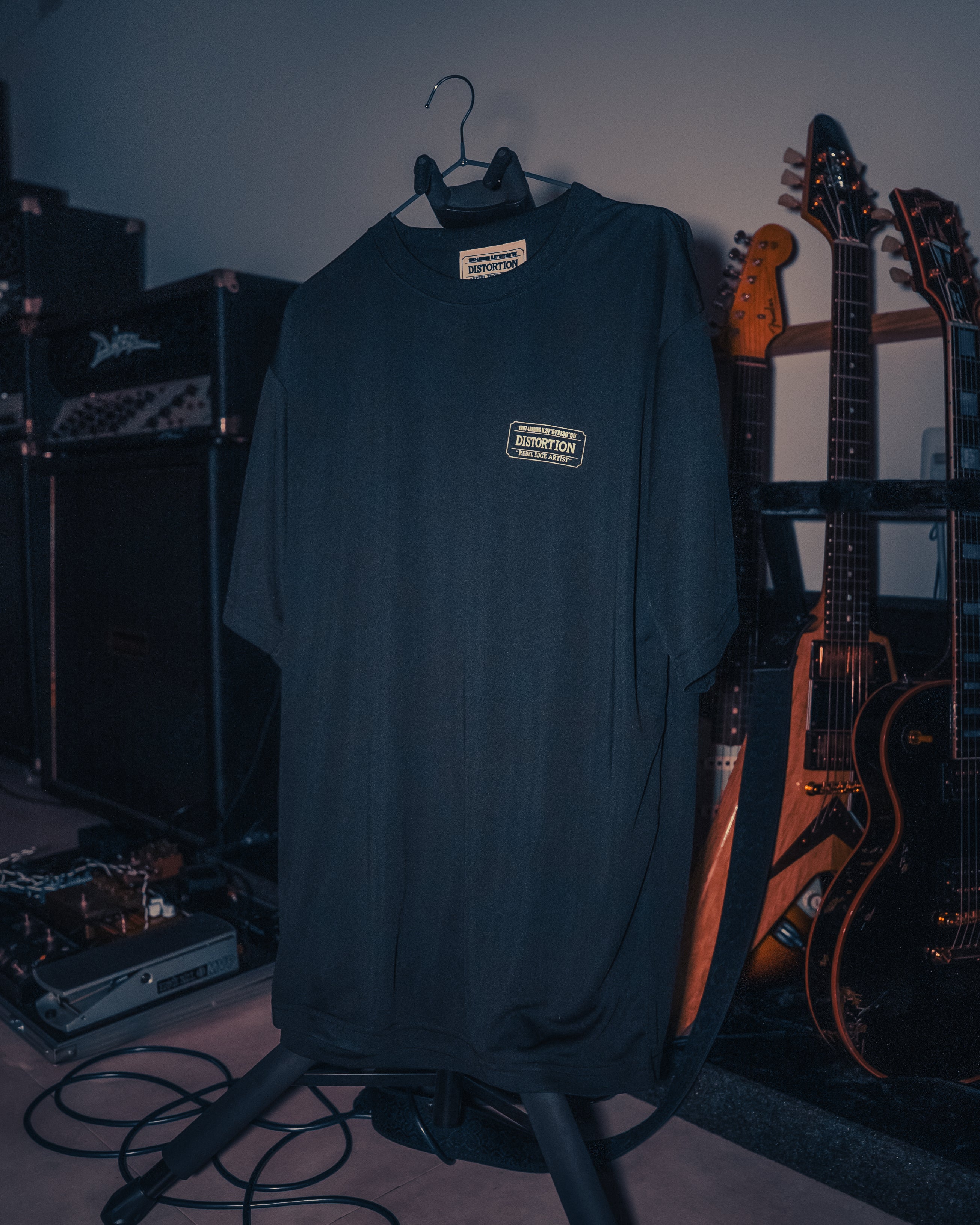 DISTOTION Authentic Cotton T‑shirt ※8月頃発送 ディストーション コットン Tシャツ