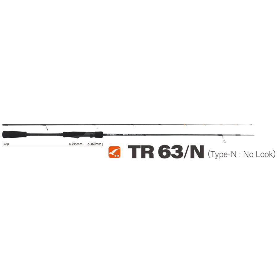 YAMAGA Blanks BattleWhip TR 63/N Type-N / No Look ボートエギングロッド / ヤマガブランクス 『ロッドベルト・ステッカー付』