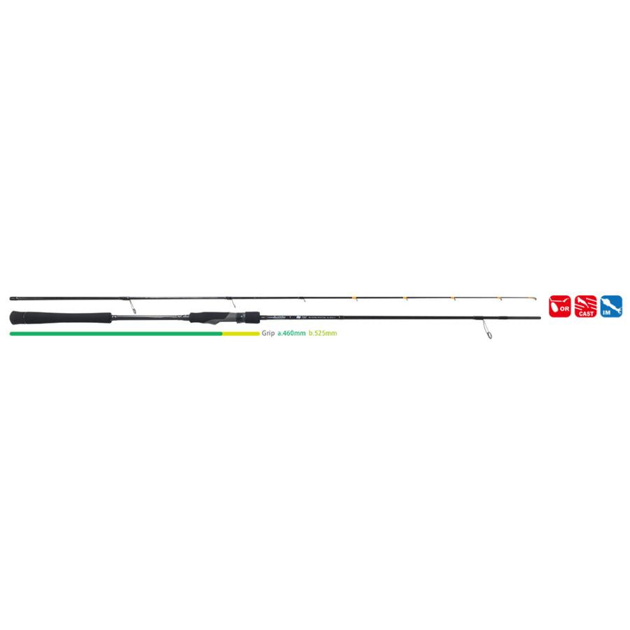 YAMAGA Blanks ヤマガブランクス Battle Whip OR72/C バトルウィップ オモリグ イカ ロッドベルト&ステッカー付