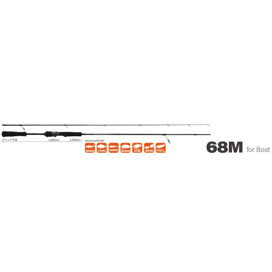 YAMAGA Blanks EARLY For Boat 68M アーリー フォー ボート 『ロッドベルト・ステッカー付』