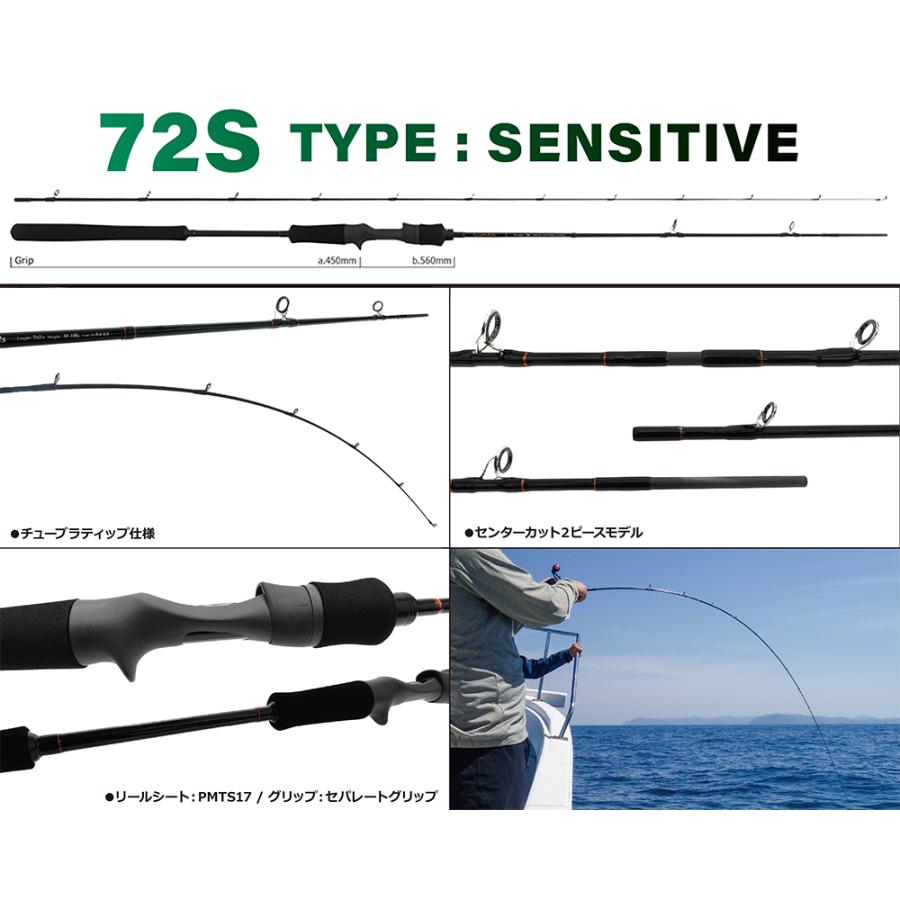 YAMAGA Blanks SeaWalk Tairubber 72S(センシティブ) ヤマガブランクス タイラバ