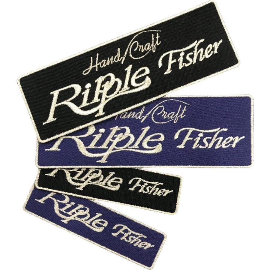 リップルフィッシャー ワッペン 小 / ripplefisher フィッシングウェア キャップ バイザーに
