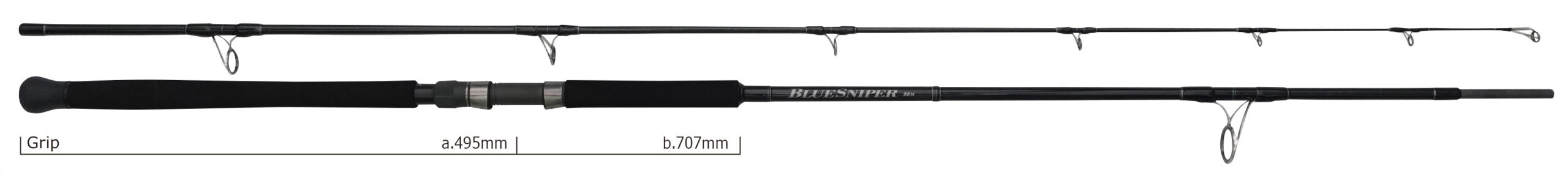 YAMAGA Blanks ヤマガブランクス BlueSniper 96H 2024 ブルースナイパー ショア 青物